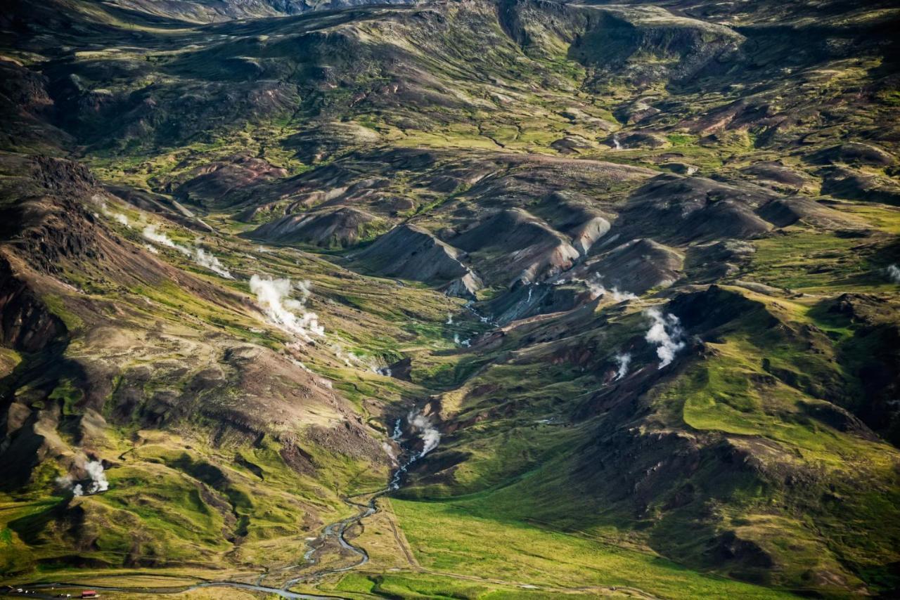 Reykjadalur Guesthouse Hveragerdi Dış mekan fotoğraf